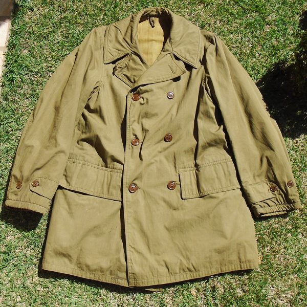 K188 – Casaco Mackinaw Modelo 1938 Americano datado de outubro 1945 (Ocupação)