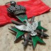 NW1740 - Cruz de Cavaleiro de 2ª Classe com Espadas da Ordem da Casa do Falcão Branco do Grão Ducado de Saxe-Weimar-Eisenach - Image 2