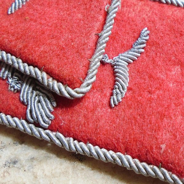 NW2942 – Par de Collar Tabs de um Leutnant de Artilharia Anti-Aérea da Luftwaffe - Imagem 3