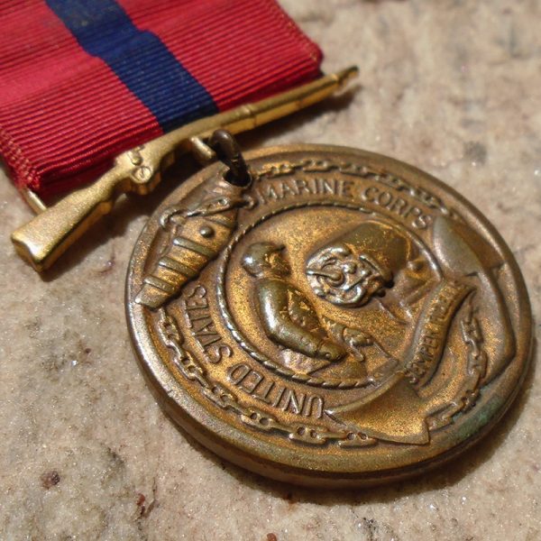 NW3640 – Medalha Americana de Boa Conduta dos Fuzileiros Navais da 2ª Guerra - Imagem 2