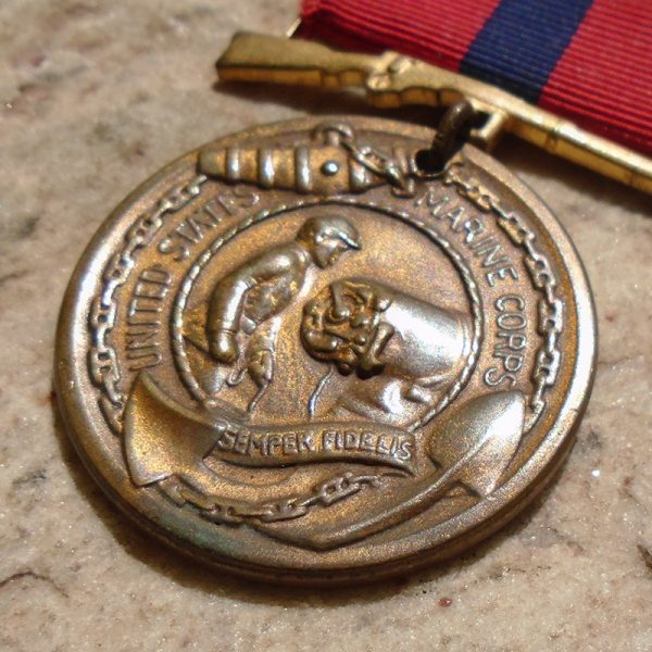 NW3640 – Medalha Americana de Boa Conduta dos Fuzileiros Navais da 2ª Guerra - Imagem 3
