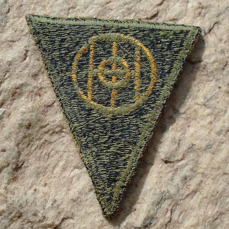 NW3417 – Patch Americano da 83ª Divisão de Infantaria – “Divisão Ohio” (Green Back) - Imagem 2