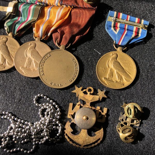 NW4159 – Conjunto de Medalhas da Marinha Americana do CPO Albert Danford Staples da 2ª Guerra Mundial e Coréia - Imagem 8