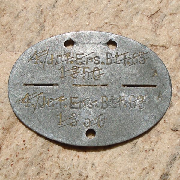 NW4017 – Plaqueta de Identificação de Soldado de Infantaria Motorizada de Proteção Panzer - Imagem 4