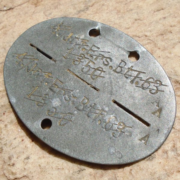 NW4017 – Plaqueta de Identificação de Soldado de Infantaria Motorizada de Proteção Panzer - Imagem 5