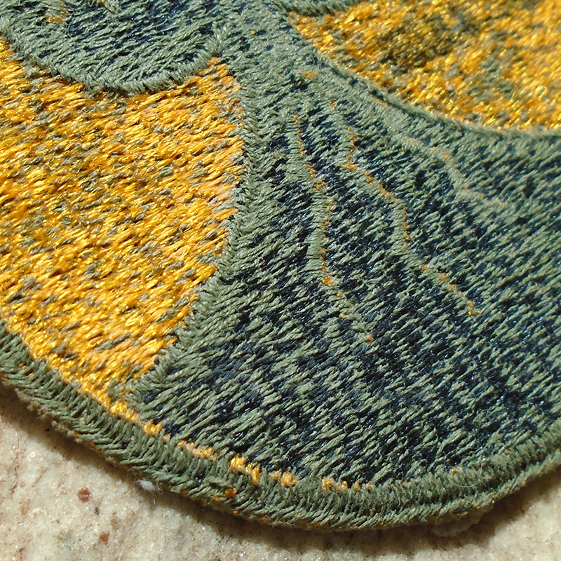 NW3419 – Patch do 1ª Regimento Filipino (Green Back) - Imagem 3