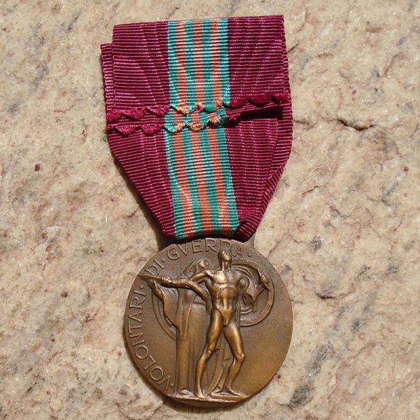 NW4412 – Medalha de Mérito do Voluntário Italiano, Tipo I para a Guerra Ítalo-Austríaca de 1915-1918 - Imagem 4