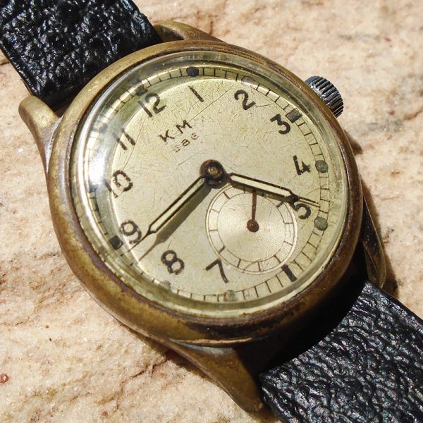 K401 – Relógio ALPINA KM586 Modelo Sub Seccond da Kriegsmarine 1943 - Image 7