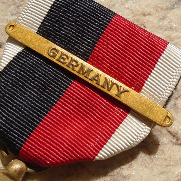 NW4345 – Medalha Americana de Ocupação da 2ª Guerra com Barra “Germany” - Imagem 4