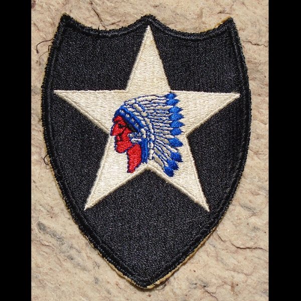 NW4839 – Patch Americano da 2ª Divisão de Infantaria – “Divisão Cabeça de Índio”