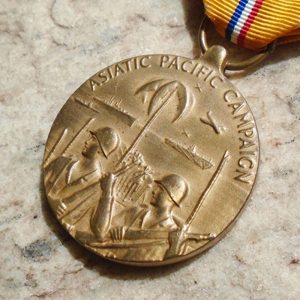 NW4411 – Medalha Americana da Campanha Asiática no Pacífico da 2ª Guerra - Imagem 3
