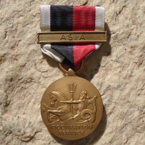 NW4343 – Medalha Americana de Ocupação da Marinha da 2ª Guerra com Clasp “ÁSIA”