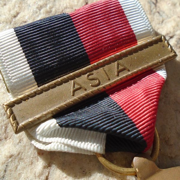NW4343 – Medalha Americana de Ocupação da Marinha da 2ª Guerra com Clasp “ÁSIA” - Imagem 2