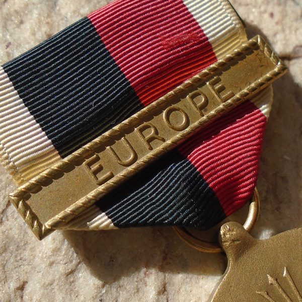 NW4344 – Medalha Americana de Ocupação da Marinha da 2ª Guerra com Clasp “EUROPE” - Imagem 2