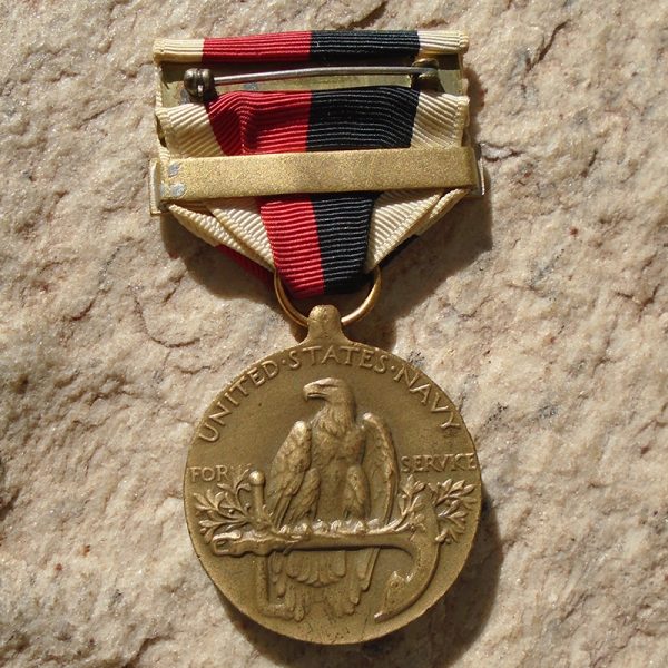 NW4344 – Medalha Americana de Ocupação da Marinha da 2ª Guerra com Clasp “EUROPE” - Imagem 3