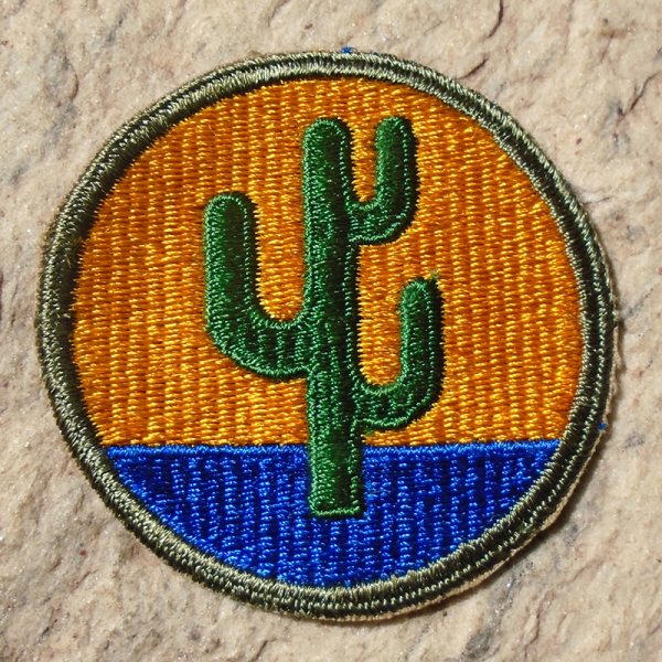 NW4809 – Patch Americano da 103ª Divisão de Infantaria – “Divisão Cactus”