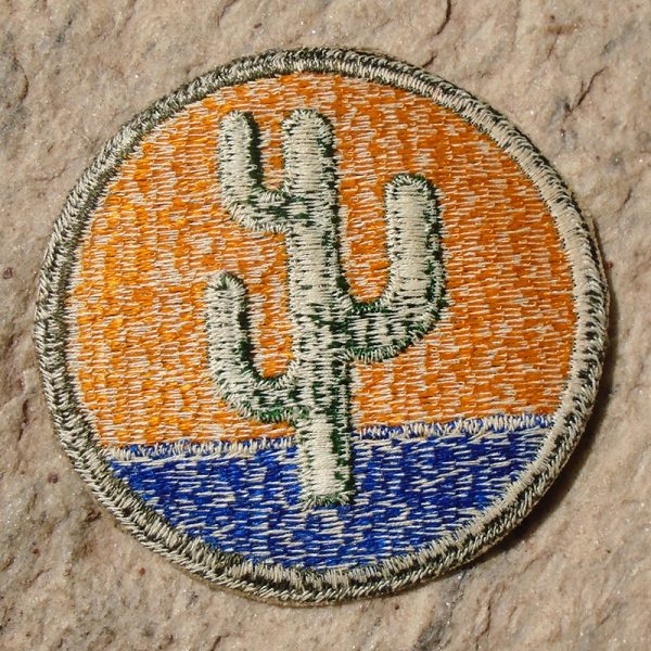 NW4809 – Patch Americano da 103ª Divisão de Infantaria – “Divisão Cactus” - Image 2