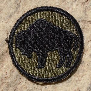 NW4799 – Patch Americano da 92ª Divisão de Infantaria – “Soldado Bufalo”