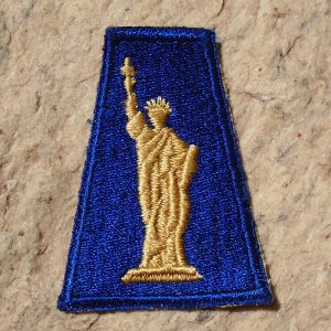 NW4784 – Patch Americano da 77ª Divisão de Infantaria – “Divisão da Estátua da Liberdade”
