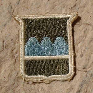 NW4787 – Patch Americano da 80ª Divisão de Infantaria – “A Divisão dos Cumes Azuis”