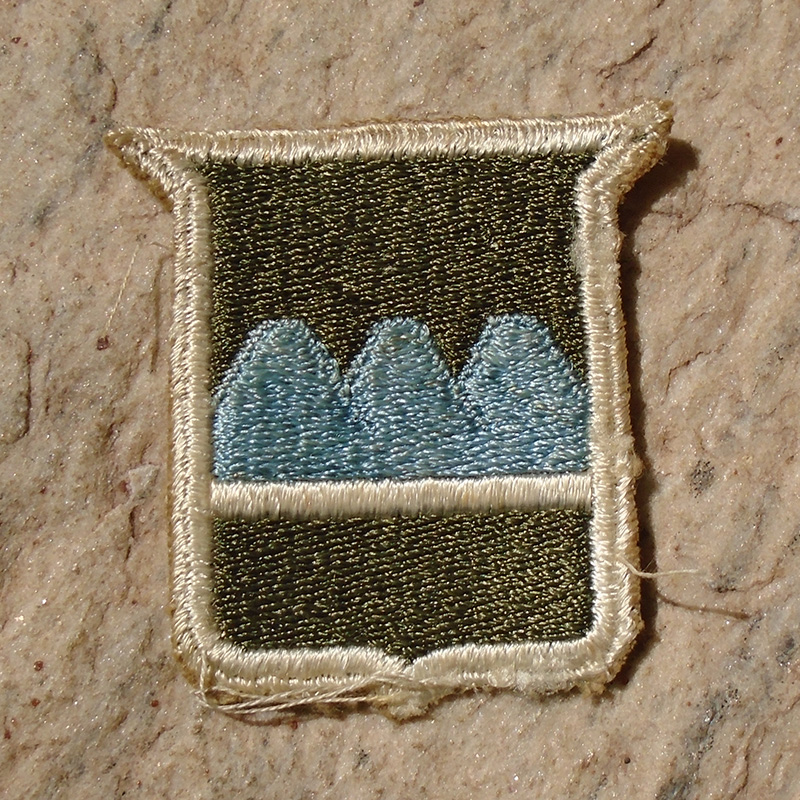 NW4787 – Patch Americano da 80ª Divisão de Infantaria – “A Divisão dos Cumes Azuis”