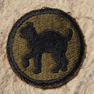 NW4788 – Patch Americano da 81ª Divisão de Infantaria – “A Divisão do Gato Selvagem”