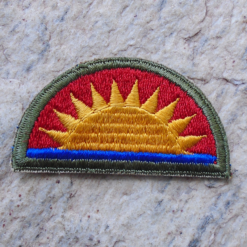 NW4771 – Patch Americano da 41ª Divisão de Infantaria – “Divisão Por do Sol”