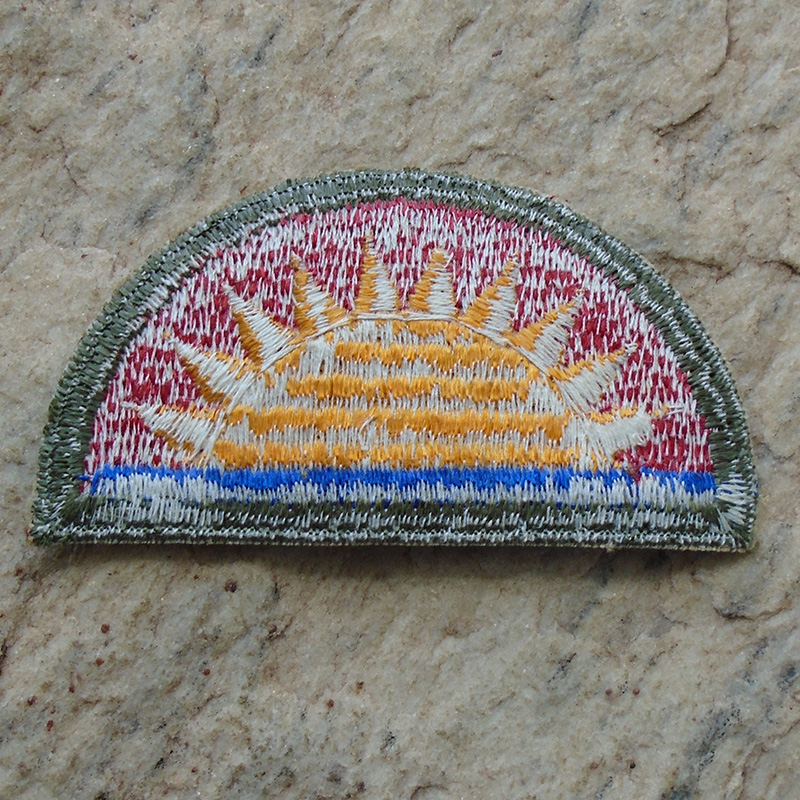 NW4771 – Patch Americano da 41ª Divisão de Infantaria – “Divisão Por do Sol” - Imagem 2