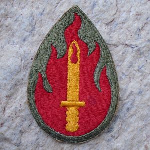 NW4776 – Patch Americano da 63ª Divisão de Infantaria – “Divisão Sangue e Fogo”