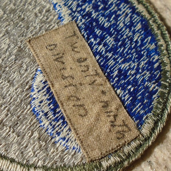 NW4760 – Patch Americano da 29ª Divisão de Infantaria – “Divisão Azul e Cinza” - Image 4