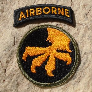 NW4753 – Patch da 17ª Divisão de Paraquedistas – “Garras Douradas”