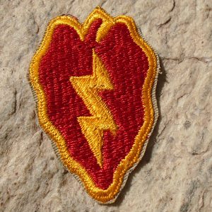 NW4756 – Patch Americano da 25ª Divisão de Infantaria – “Divisão Relâmpago Tropical”