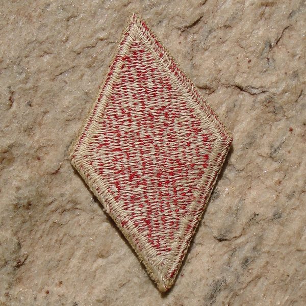 NW4844 – Patch Americano da 5ª Divisão de Infantaria – “Divisão Diamante Vermelho” - Imagem 2