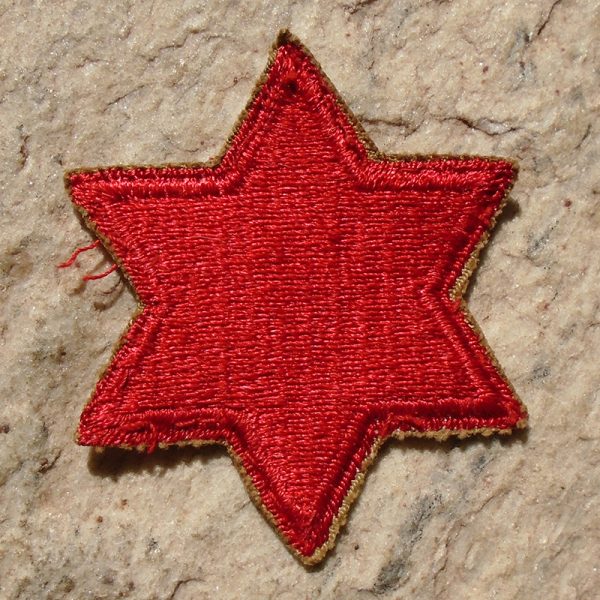 NW4845 – Patch Americano da 6ª Divisão de Infantaria – “Divisão Estrela Vermelha”