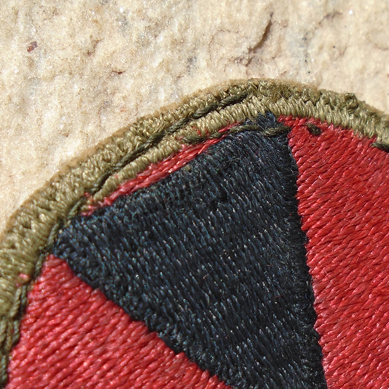 NW4846 – Patch Americano da 7ª Divisão de Infantaria – “Divisão Ampulheta” - Imagem 2