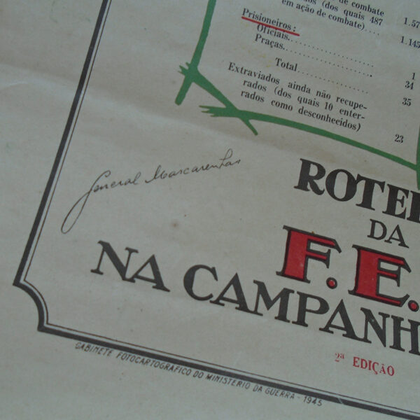 K5006 – Mapa da Campanha da FEB – “2ª Edição” - Imagem 2