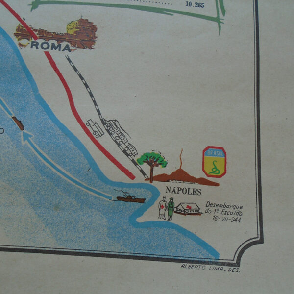K5006 – Mapa da Campanha da FEB – “2ª Edição” - Imagem 3