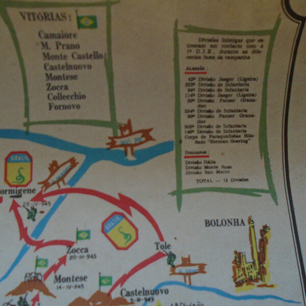 K5006 – Mapa da Campanha da FEB – “2ª Edição” - Imagem 5