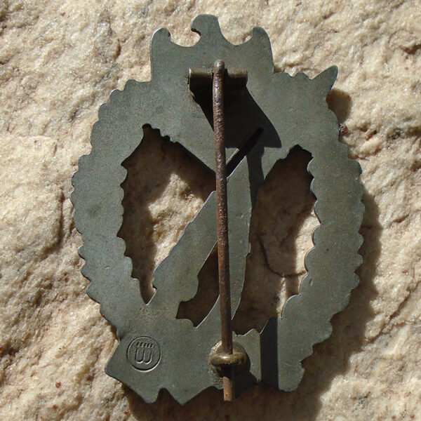K657 – Badge de Assalto de Infantaria Motorizada em Bronze - "E. Ferdinand Wiedmann" - Imagem 5