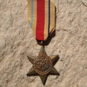 K758 – Estrela Britânica da Campanha da África da 2ª Guerra Mundial