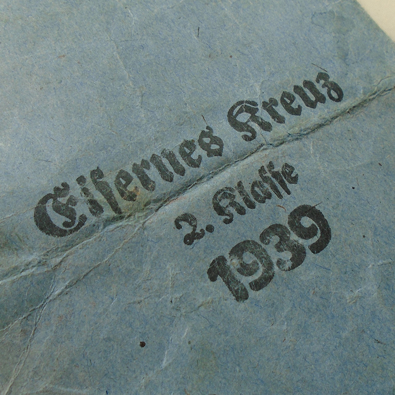 NW5069 – Envelope de entrega da Cruz de Ferro 1939 de 2ª Classe – “Julius Maurer” - Imagem 2