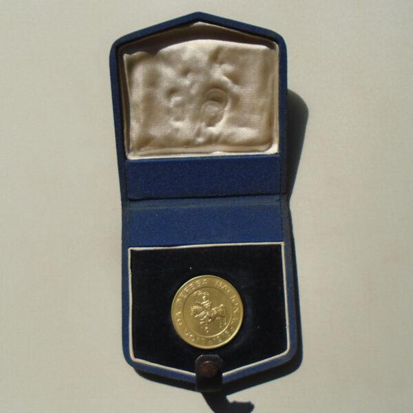 K752 – Placa "ESTADO DE COMANDO MAIOR EXÉRCITO" (Randal) e Medalhão no Estojo Nominais ao General Ignacio de Freitas Rolim - Image 6