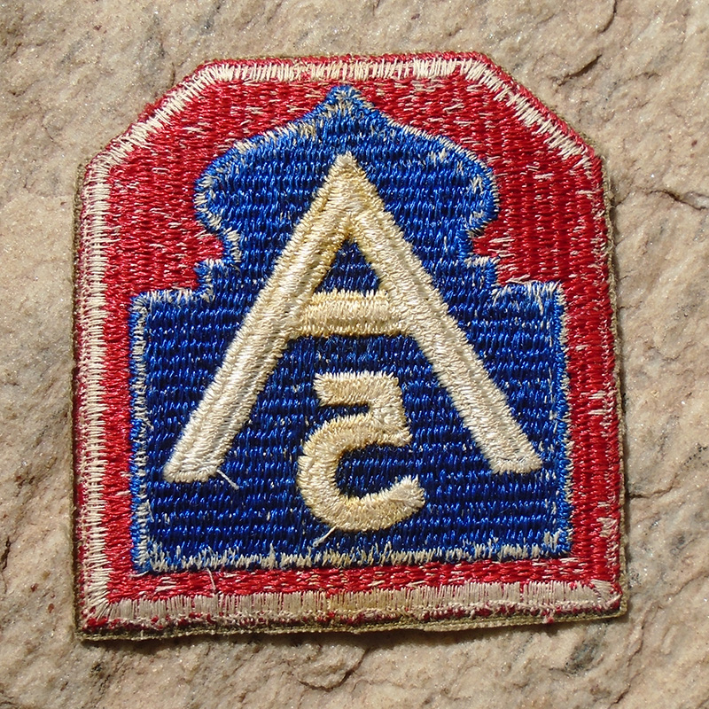 K753 – Patch do 5° Exército Americano - Imagem 2
