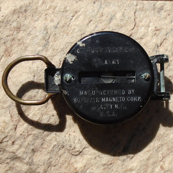 K755 – Bússola US ARMY da 2ª Guerra de Unidade de Engenharia