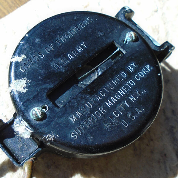 K755 – Bússola US ARMY da 2ª Guerra de Unidade de Engenharia - Image 2