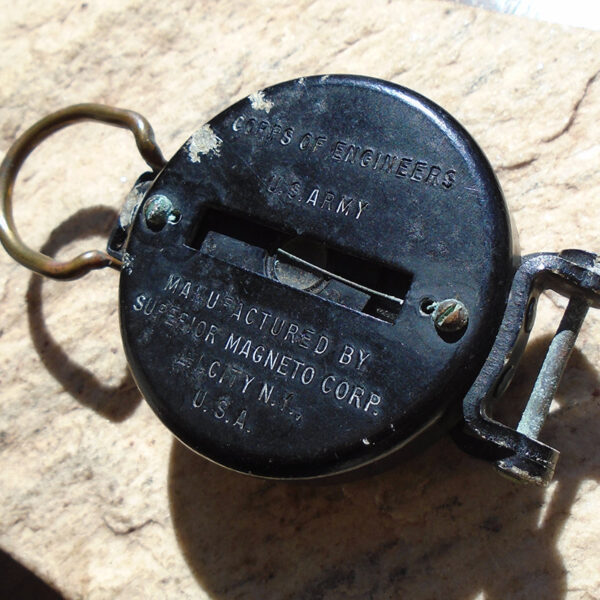 K755 – Bússola US ARMY da 2ª Guerra de Unidade de Engenharia - Image 3