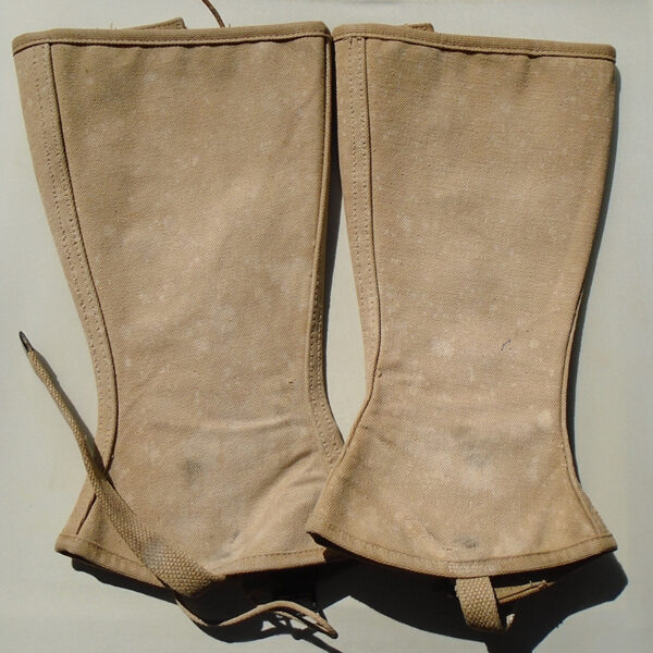 K756 – Par de Perneiras de Combate do US ARMY 1943 - "Gregory and Read Co." - Imagem 4