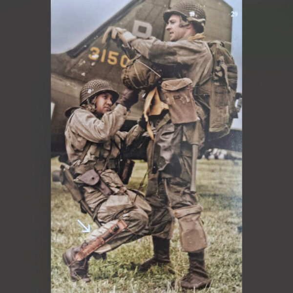 K786 – Faca de Combate M3 com Bainha M6 de Paraquedista Americano da 2ª Guerra – “PAL 1943” - Imagem 11