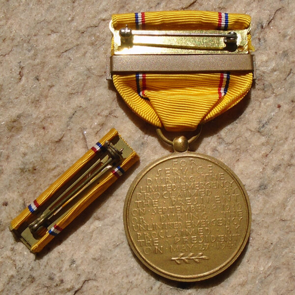 NW4634 –Medalhas de Defesa da América com Clasp “FLEET“ - Imagem 5