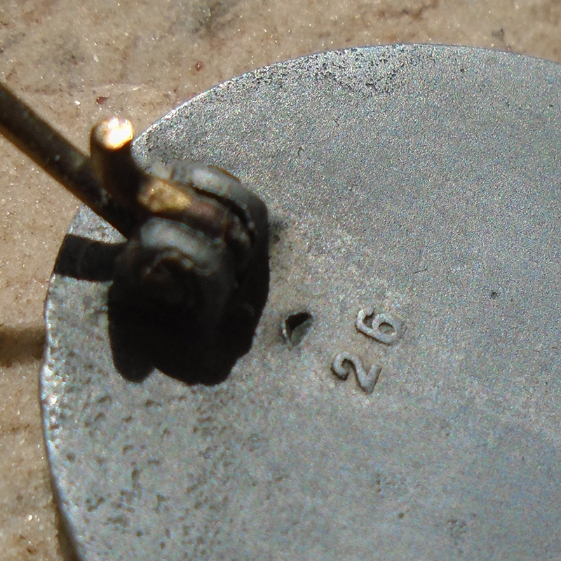 NW5077 – Badge de Ferido em Prata 1939 – 26 (“Bernhard Heinrich Mayer's Kunstprägeanstalt”) - Imagem 5